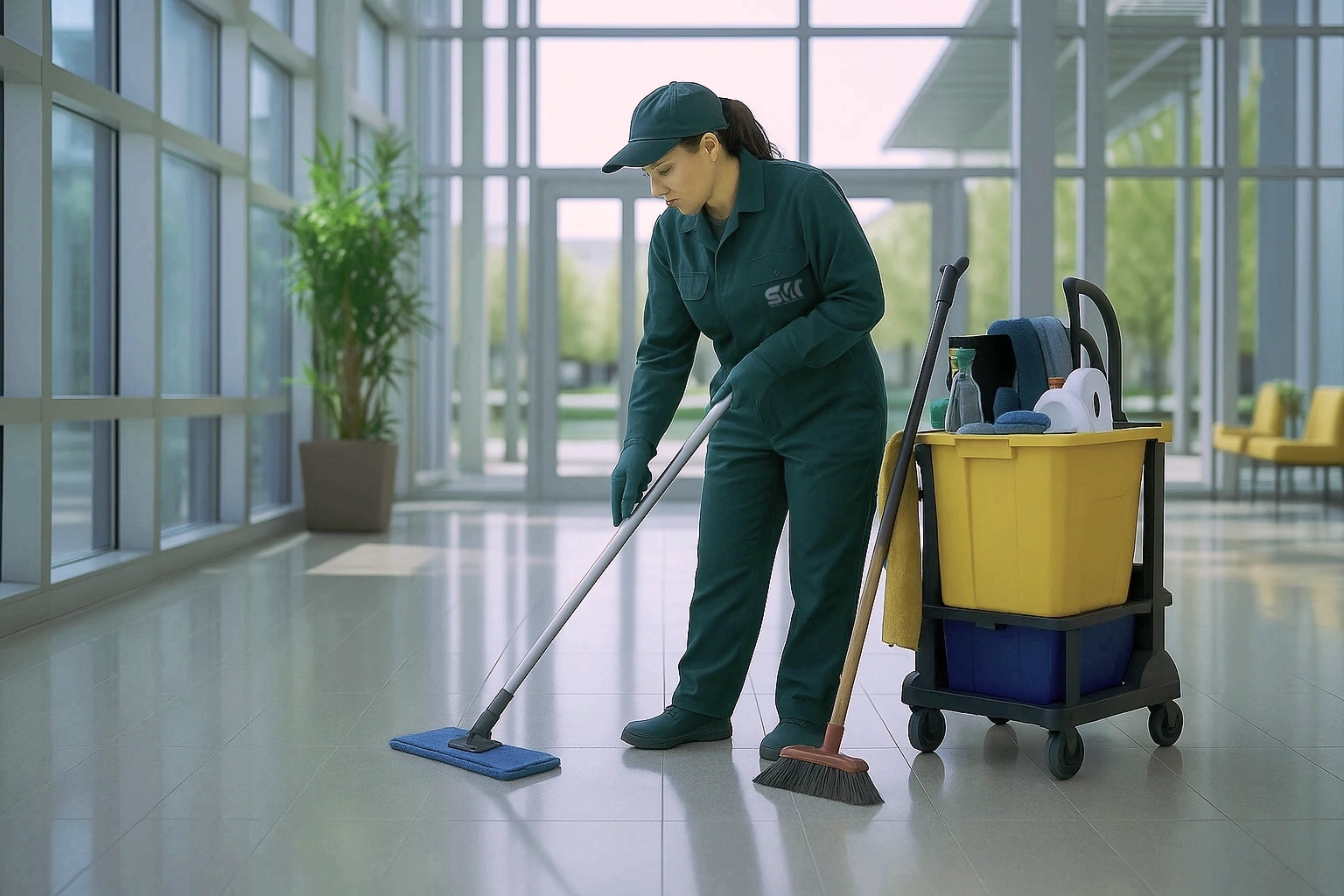 Lobby and Entrance Walk-off Matting Installation