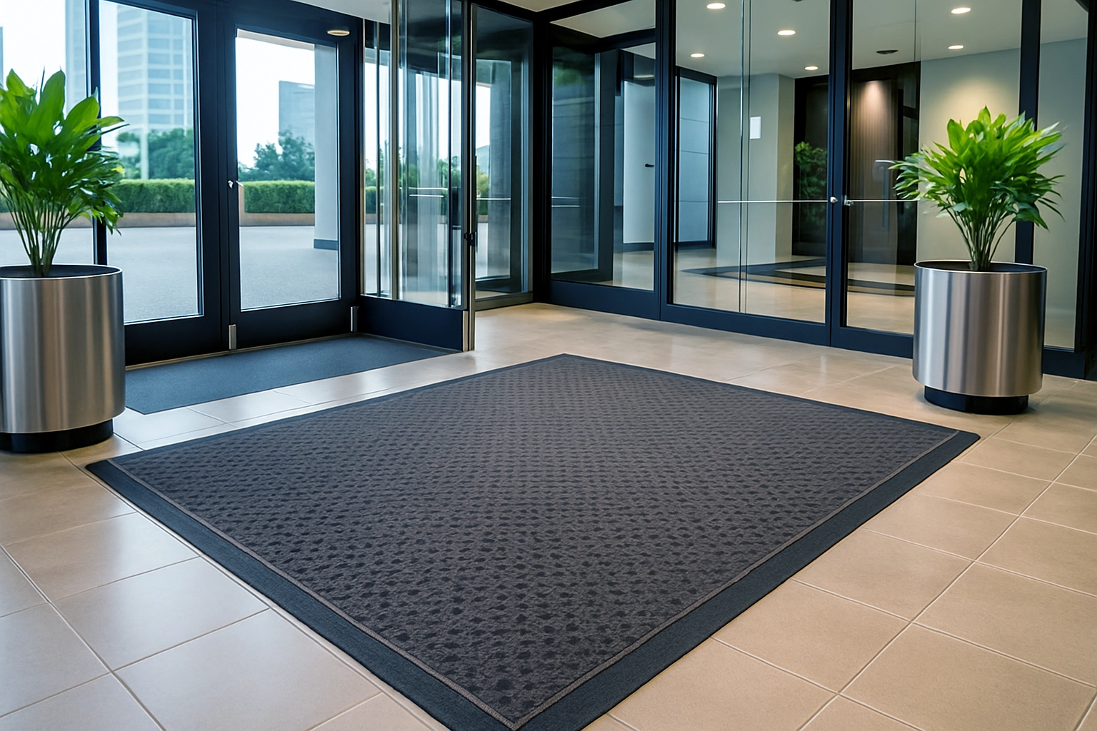 Lobby and Entrance Walk-off Matting Installation