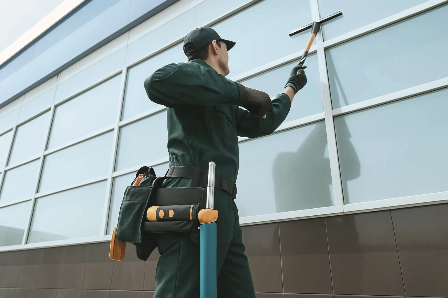 Low-Rise and High-rise Window Cleaning